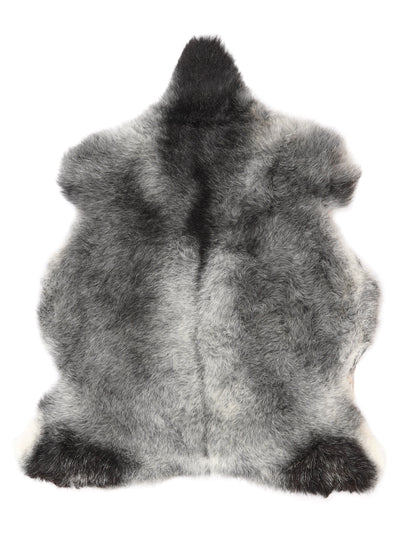 Pelle di pecora multicolore M