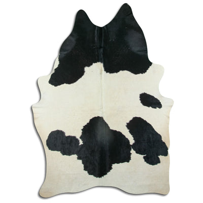 Pelle bovina bianco-nera XL