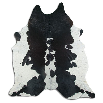 Pelle bovina bianco-nera XXL