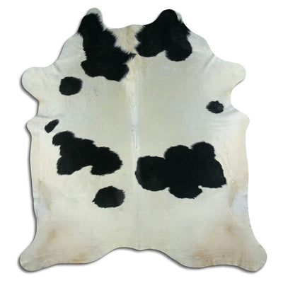 Pelle bovina bianco-nera XXL
