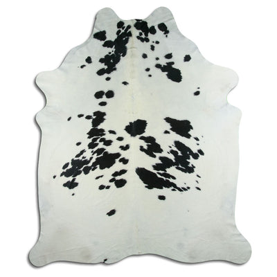Pelle bovina bianco-nera XXXL