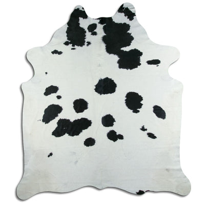 Pelle bovina bianco-nera XXXL