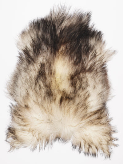 Pelle di pecora grigia islandese L