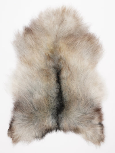 Pelle di pecora islandese multicolore XL