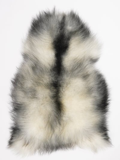 Pelle di pecora grigia islandese XL