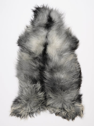 Pelle di pecora islandese multicolore XXL