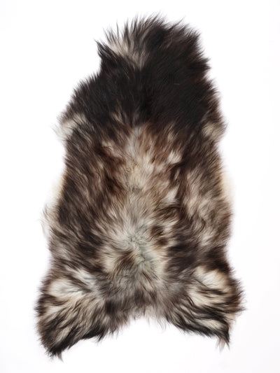 Pelle di pecora grigia islandese XL