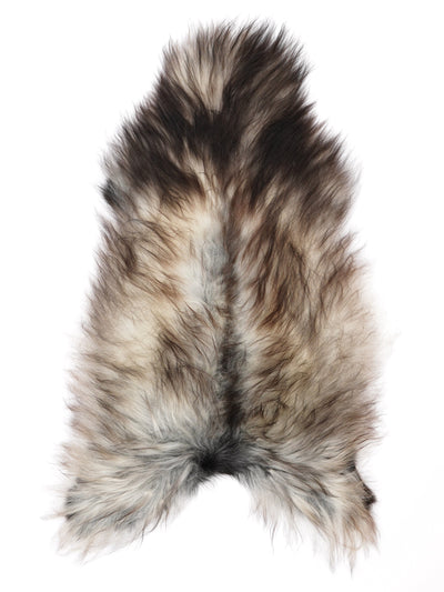 Pelle di pecora islandese multicolore L