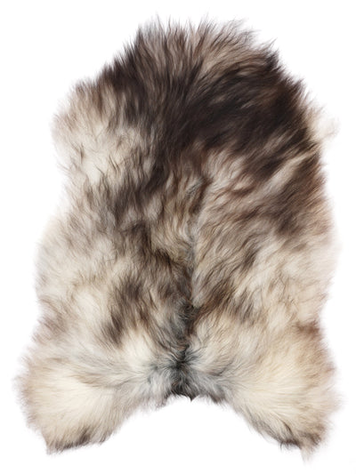 Pelle di pecora grigia islandese XL