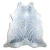 Tappeto in pelle di mucca Zebra XL