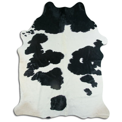 Pelle bovina bianco-nera XXL