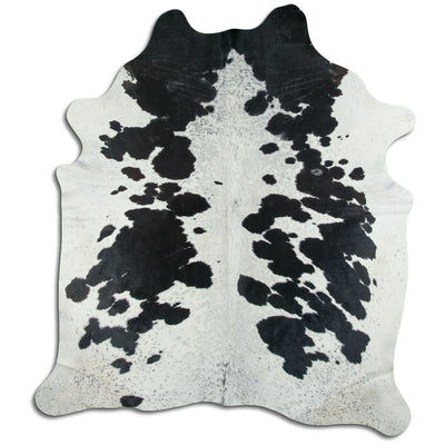 Pelle bovina bianco-nera XXL