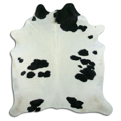 Pelle bovina bianco-nera XL
