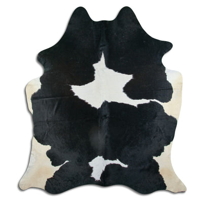 Pelle bovina bianco-nera XXL