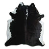 Tappeto in pelle di mucca marrone XL