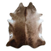 Tappeto in pelle di mucca champagne XL