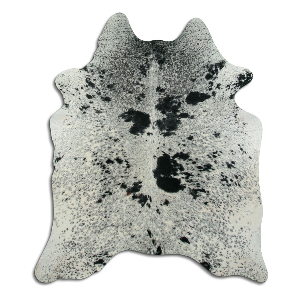 Tappeto in pelle di mucca Salt & Pepper L