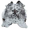 Tappeto in pelle di mucca Salt & Pepper L