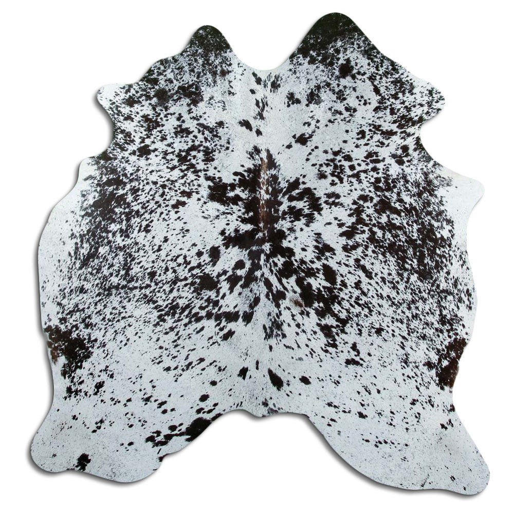 Tappeto in pelle di mucca Salt & Pepper L