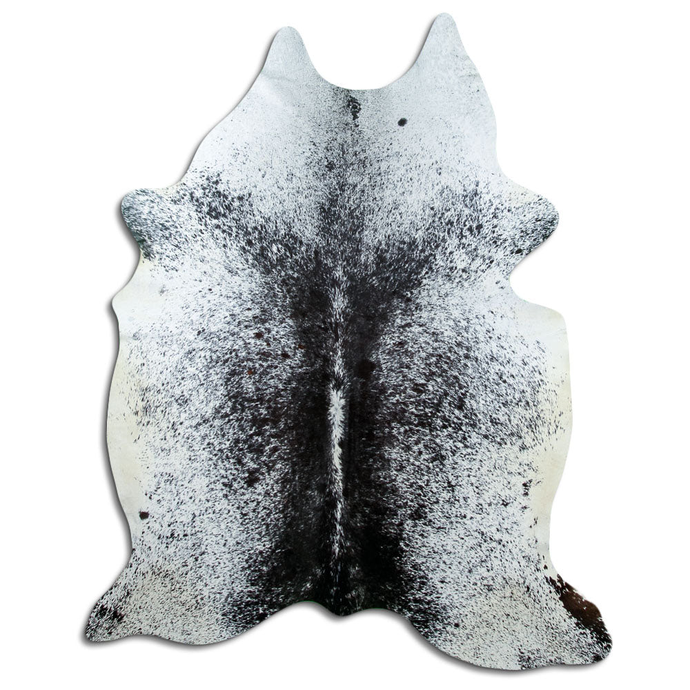Tappeto in pelle di mucca Salt & Pepper L