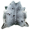 Tappeto in pelle di mucca Salt & Pepper L