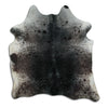 Tappeto in pelle di mucca Salt & Pepper L