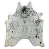 Tappeto in pelle di mucca Salt & Pepper XL