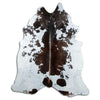 Tappeto in pelle di mucca Salt & Pepper XXL