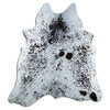 Tappeto in pelle di mucca Salt & Pepper XL