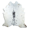 Tappeto in pelle di mucca Salt & Pepper XL