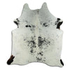 Tappeto in pelle di mucca Salt & Pepper XL