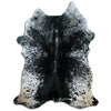Tappeto in pelle di mucca Salt & Pepper XL