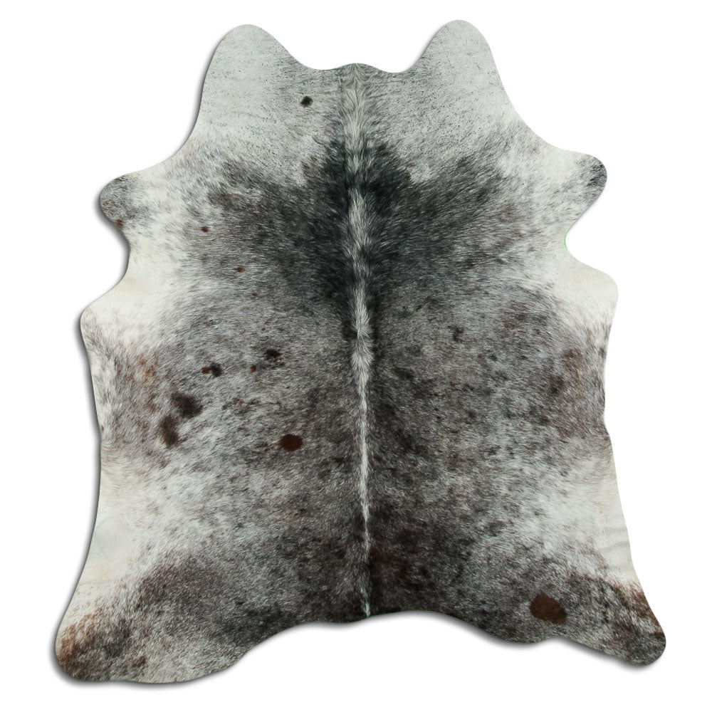 Tappeto in pelle di mucca Salt & Pepper L