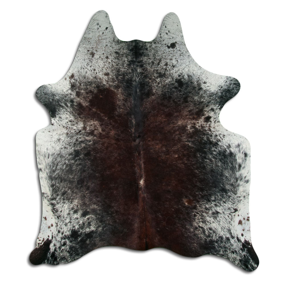 Tappeto in pelle di mucca Salt & Pepper L