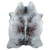 Tappeto in pelle di mucca Salt & Pepper L