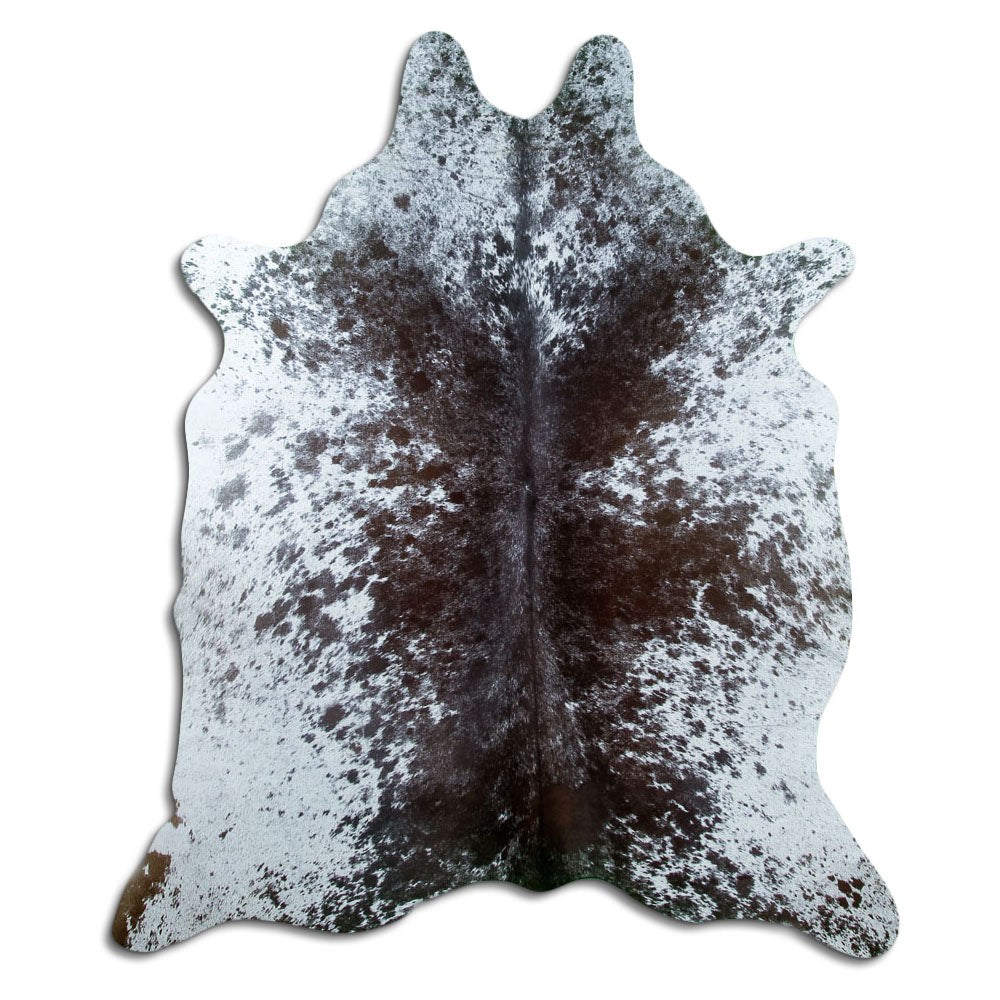Tappeto in pelle di mucca Salt & Pepper L