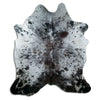 Tappeto in pelle di mucca Salt & Pepper XL