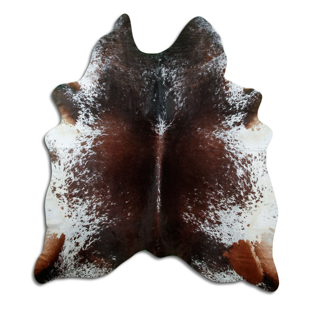 Tappeto in pelle di mucca Salt & Pepper XL