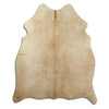 Tappeto in pelle di mucca marrone M