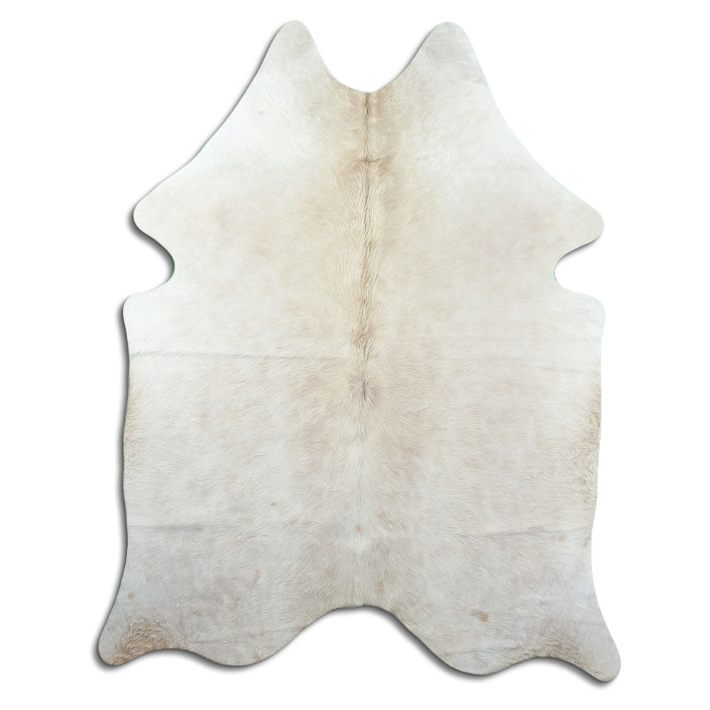Tappeto in pelle di mucca marrone L