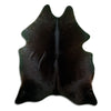 Tappeto in pelle di mucca marrone L