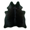 Tappeto in pelle di mucca marrone L