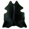 Tappeto in pelle di mucca marrone M