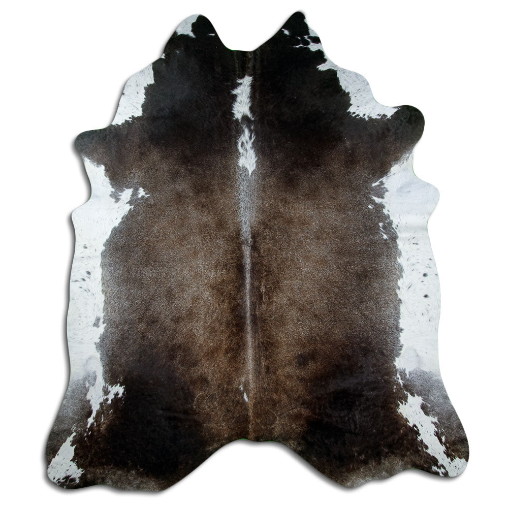 Tappeto in pelle di mucca grigia XXL