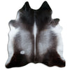 Tappeto in pelle di mucca grigia XXXL