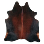 Pelle bovina marrone L