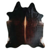 Tappeto in pelle di mucca marrone XL