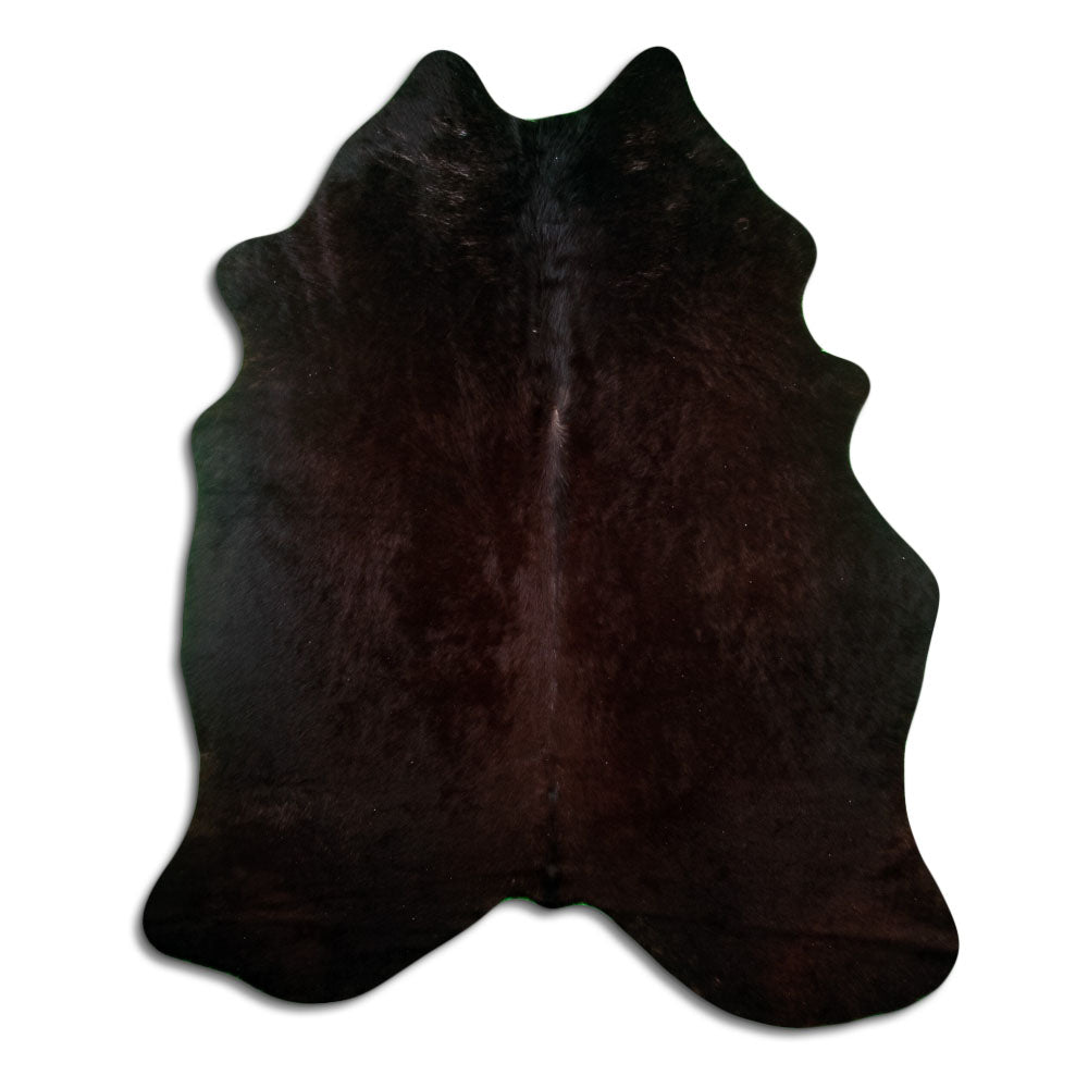 Tappeto in pelle di mucca marrone XXL