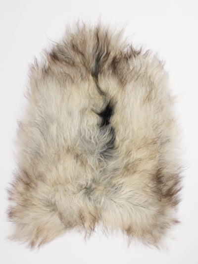 Pelle di pecora grigia islandese XL