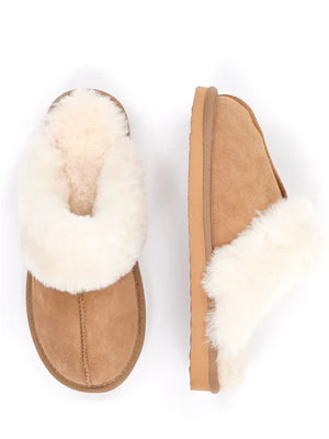 Pantofole in pelle di pecora